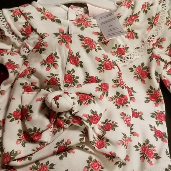 Little Lass Baby 3 Piece Outfit Size 3/6 Months Infant Girl - Picture 4 of 4